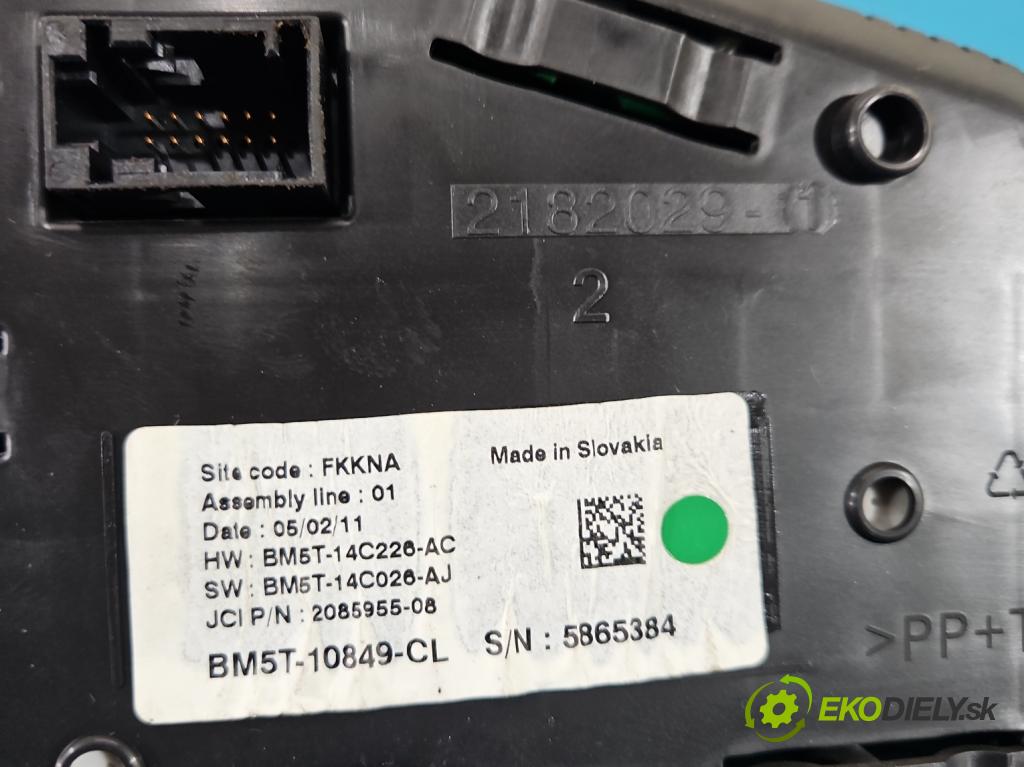 Ford Focus Mk3 2010-2018 1.6 tdci 95 HP manual 70 kW 1560 cm3 5- riadiaca jednotka motora BV61-12A650-SE