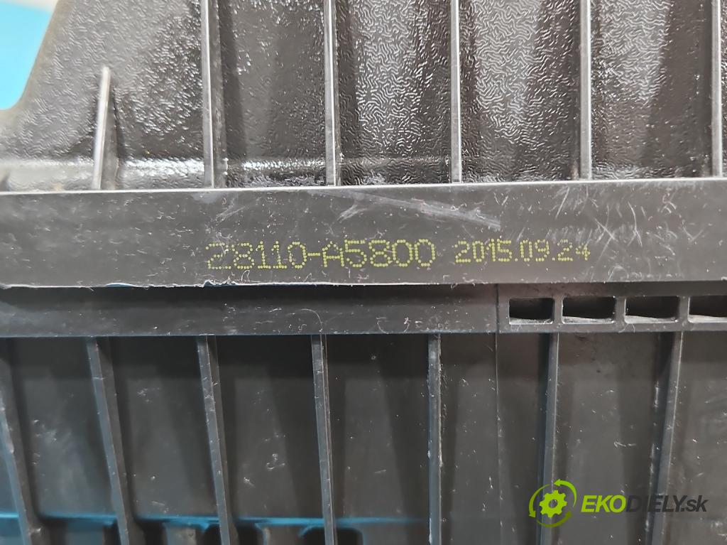 Hyundai I30 II 2012-2016 1.6 crdi 110 HP manual 81 kW 1582 cm3 5- obal filtra vzduchu 28100-A5800 (Obal vzduchového filtra)