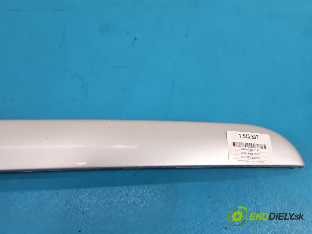 Citroen Xsara Picasso 1.8 16V 116 HP manual 85 kW 1749 cm3 5- rukoväť kufrové dvere zadné 9635595877