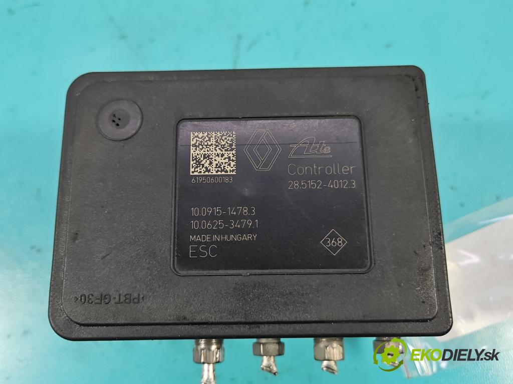 Renault Trafic III 2014 - 2.0 dci 120 hp manual 88 kW 1997 cm3 5- čerpadlo abs 476601418R (Pumpa ABS)