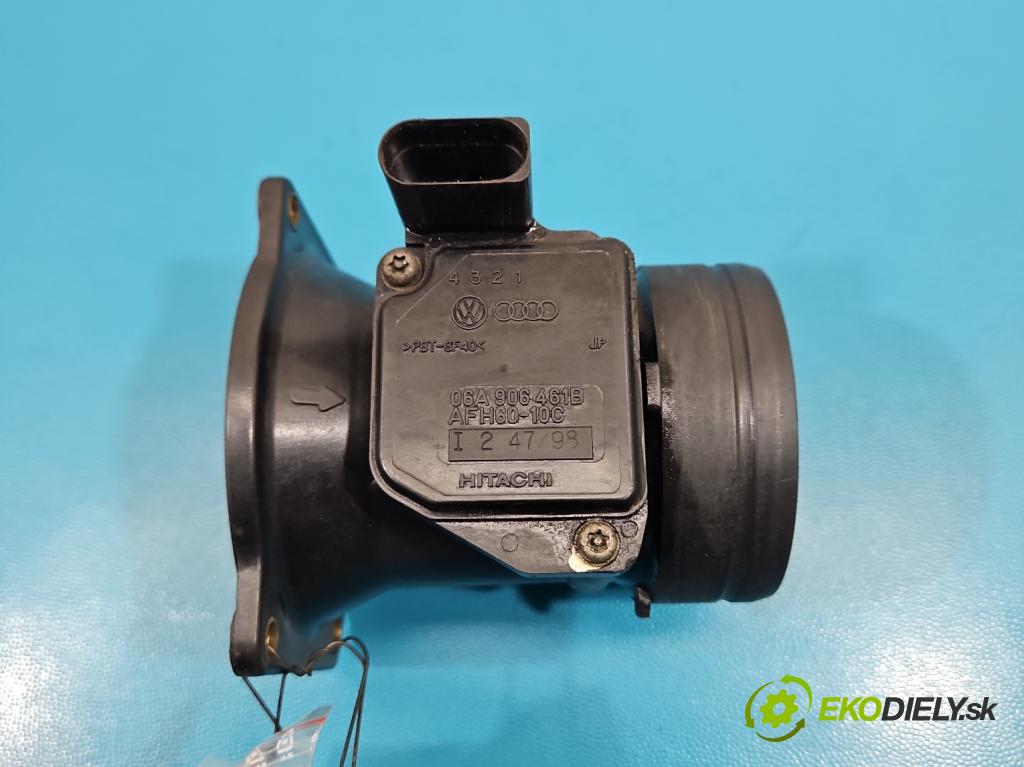 Vw Golf IV 1997-2003 1.6 sr 101 HP manual 74 kW 1595 cm3 5- průtokoměr: 06A906461B (Váha vzduchu)
