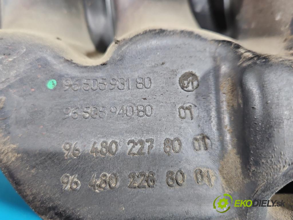 Citroen Xsara Picasso 1.8 16V 116 HP manual 85 kW 1749 cm3 5- zvod nasávací 9650593180 (Sacie potrubie)