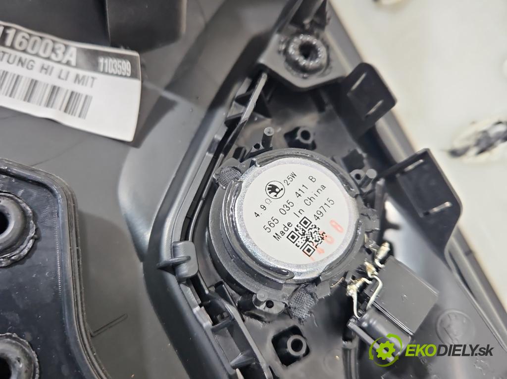 Skoda Kodiaq I 2.0 tdi 150 hp automatic 110 kW 1968 cm3 5- Tapacír: dveře zadní levé