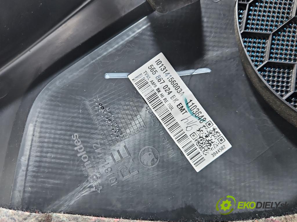 Skoda Kodiaq I 2.0 tdi 150 hp automatic 110 kW 1968 cm3 5- Tapacír: dveře zadní pravé