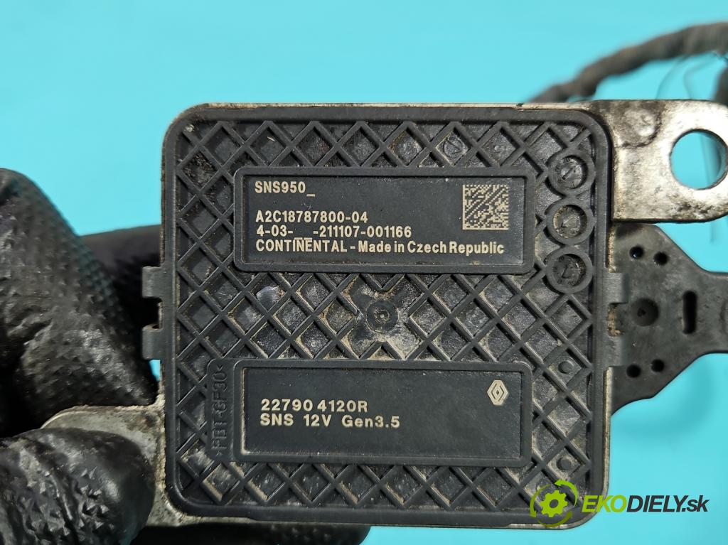 Renault Trafic III 2014 - 2.0 dci 120 HP manual 88 kW 1997 cm3 5- Sonda lambda 227904120R (Lambda sonda)