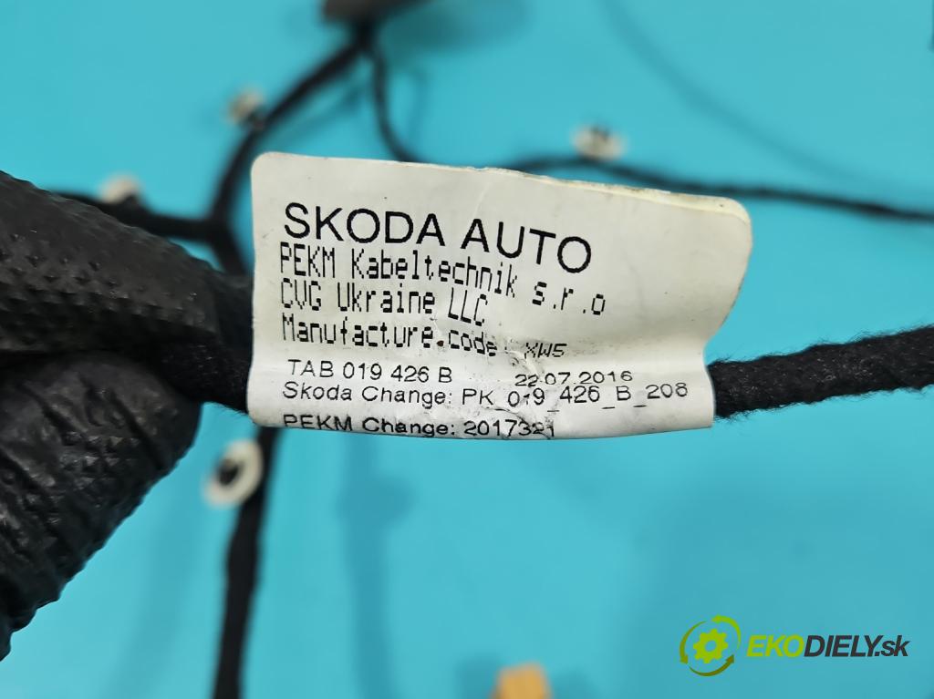 Skoda Kodiaq I 2.0 tdi 150 HP automatic 110 kW 1968 cm3 5- Zväzok: dvere zadné vľavo: 565971693AA