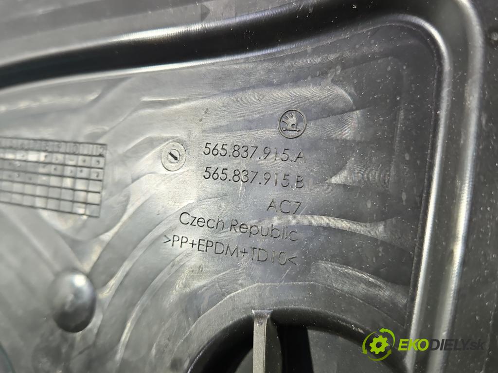 Skoda Kodiaq I 2.0 tdi 150 HP automatic 110 kW 1968 cm3 5- kryt plast 565837915A