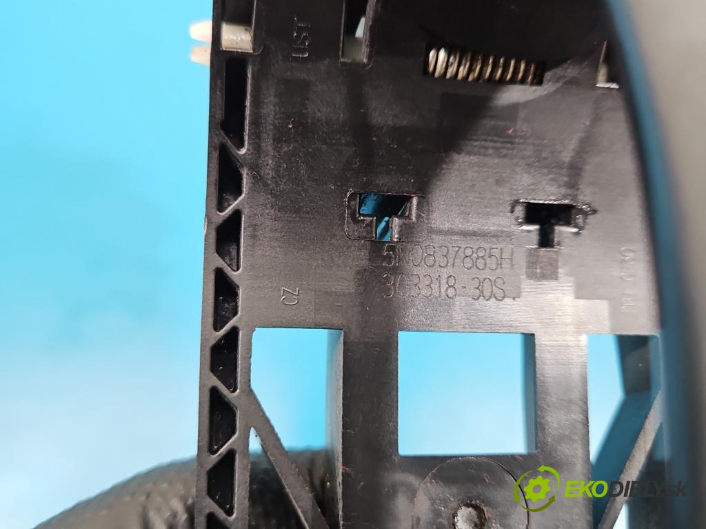 Skoda Kodiaq I 2.0 tdi 150 HP automatic 110 kW 1968 cm3 5- rukoväť predné ľavé mimo: 5N0837885H (Kľučka dverí vonkajšia predná ľavá)