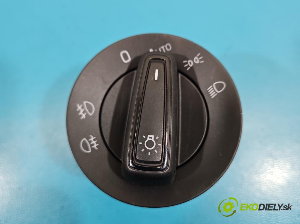 Skoda Kodiaq I 2.0 tdi 150 HP automatic 110 kW 1968 cm3 5- prepínač světla: na doska: 565941431C