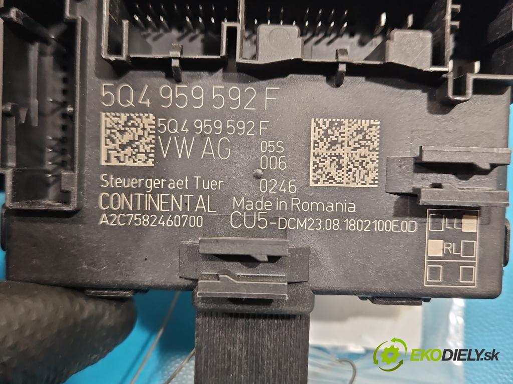 Skoda Kodiaq I 2.0 tdi 150 HP automatic 110 kW 1968 cm3 5- riadiaca jednotka ostatné A2C7582460700