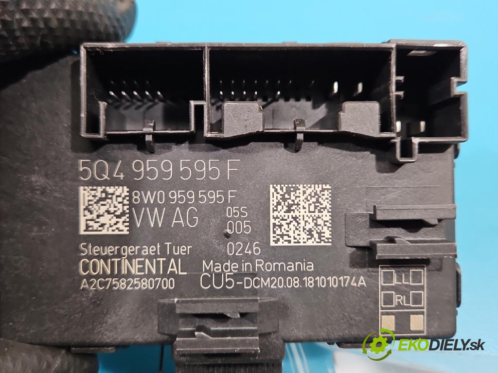 Skoda Kodiaq I 2.0 tdi 150 HP automatic 110 kW 1968 cm3 5- riadiaca jednotka ostatné 5Q4959595F