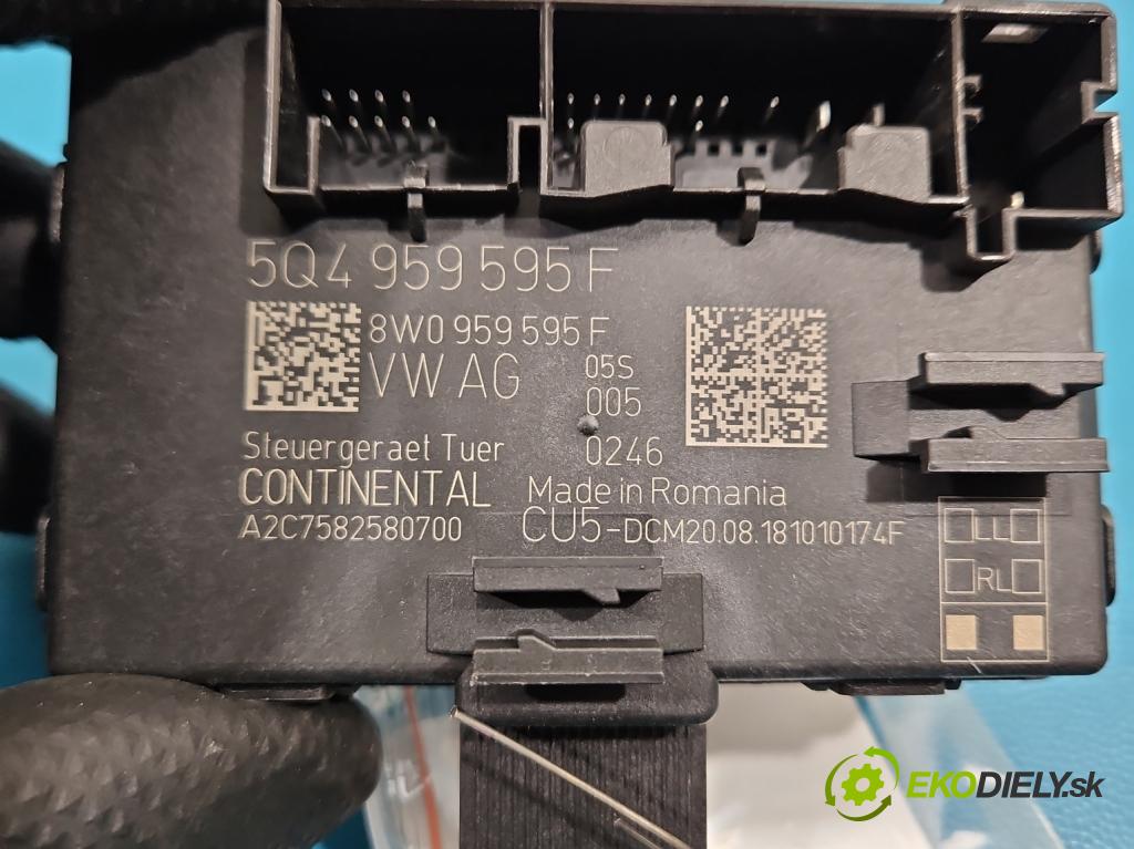 Skoda Kodiaq I 2.0 tdi 150 HP automatic 110 kW 1968 cm3 5- riadiaca jednotka ostatné 5Q4959595F