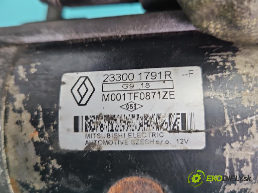 Renault Trafic III 2014 - 2.0 dci 120 HP manual 88 kW 1997 cm3 5- štartér 233001791R (Štartér)