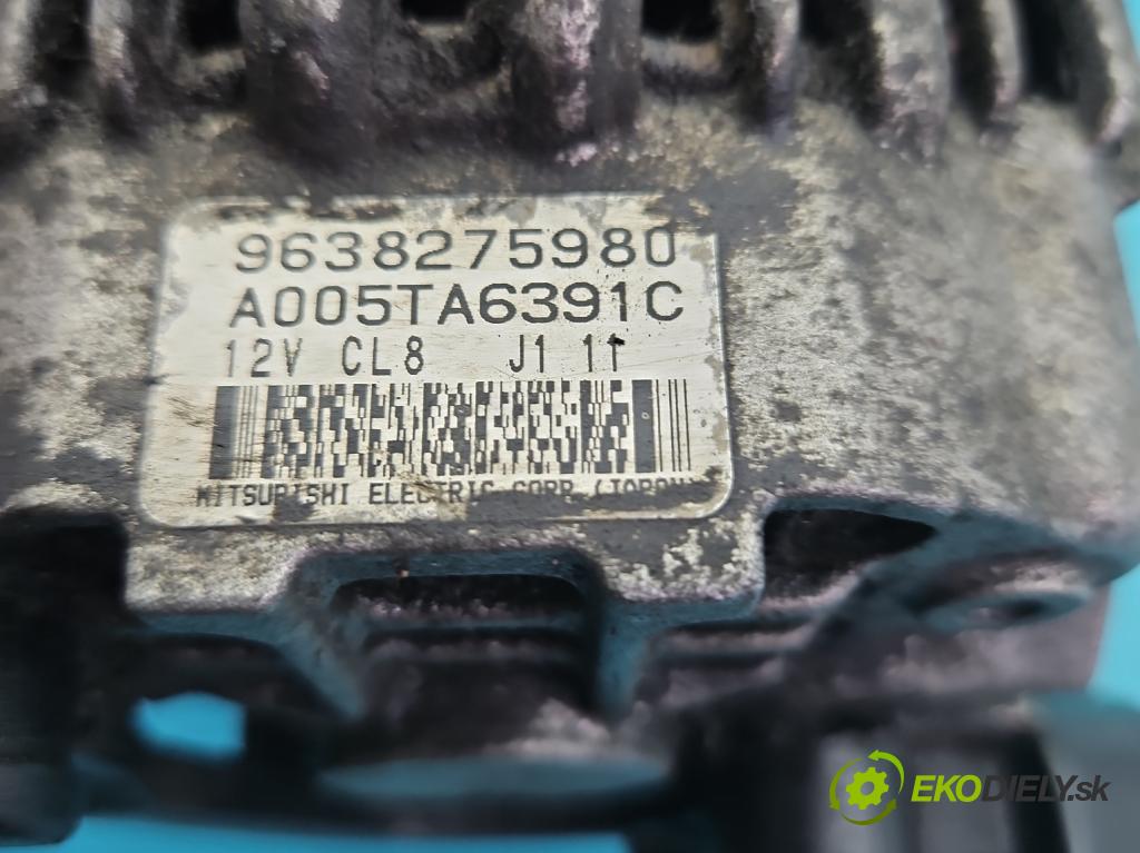 Citroen Xsara Picasso 1.8 16V 116 HP manual 85 kW 1749 cm3 5- Alternator 9638275980 (Alternátor)