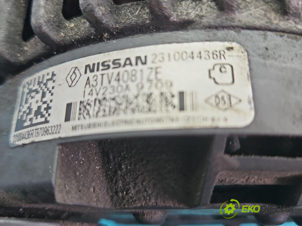Renault Trafic III 2014 - 2.0 dci 120 HP manual 88 kW 1997 cm3 5- Alternator 231004436R (Alternátor)