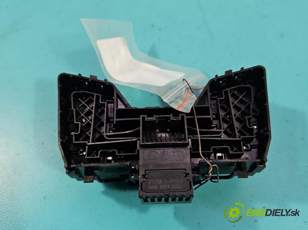 Skoda Kodiaq I 2.0 tdi 150 hp automatic 110 kW 1968 cm3 5- Přepínač brzda: ručního 566927225 (Páčky pod volantem)