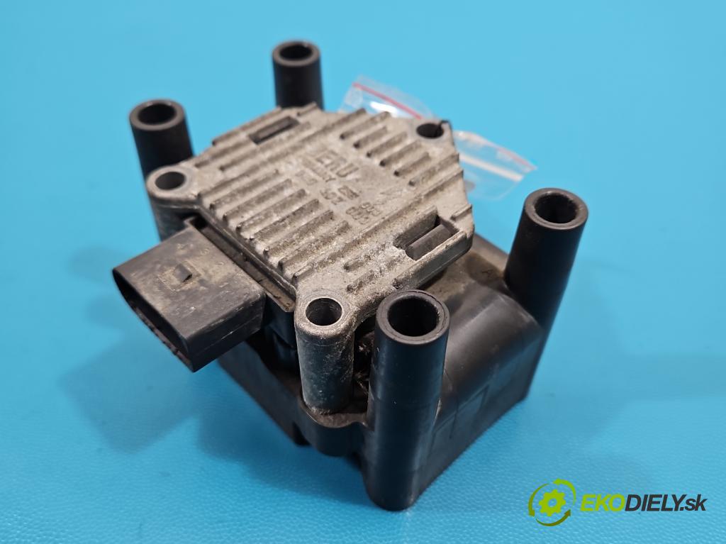 Vw Golf IV 1997-2003 1.6 sr 101 HP manual 74 kW 1595 cm3 5- cievka zapaľovacia 0040402003 (Zapaľovacia cievka)