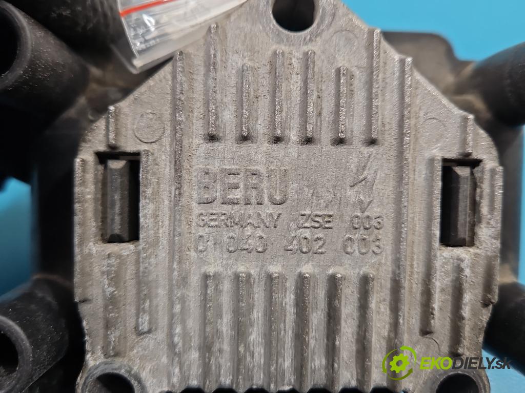 Vw Golf IV 1997-2003 1.6 sr 101 HP manual 74 kW 1595 cm3 5- cievka zapaľovacia 0040402003 (Zapaľovacia cievka)