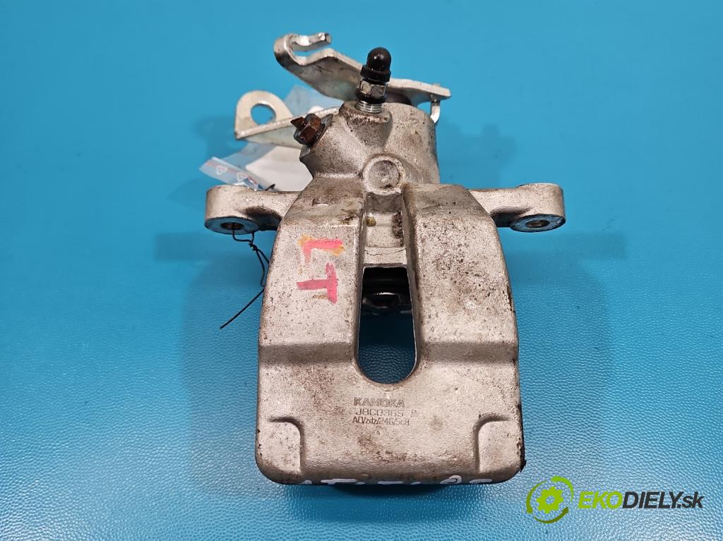 Renault Megane II 2003-2008 1.4 16V 98 HP manual 72 kW 1390 cm3 5- brzdič zadné ľavý  (Kľučka dverí ostatné)