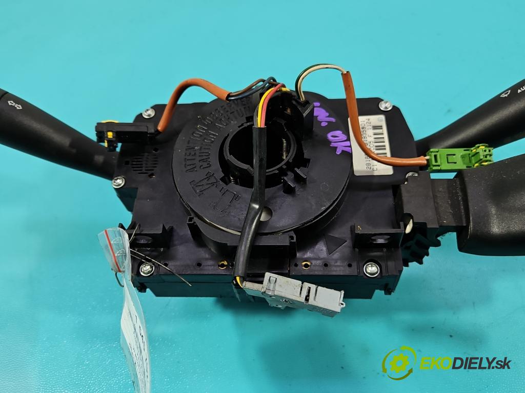 Peugeot 407 1.6 hdi 109 HP manual 80 kW 1560 cm3 4- prepínač komplex: 96592431XT (Prepínacie páčky pod volantom)