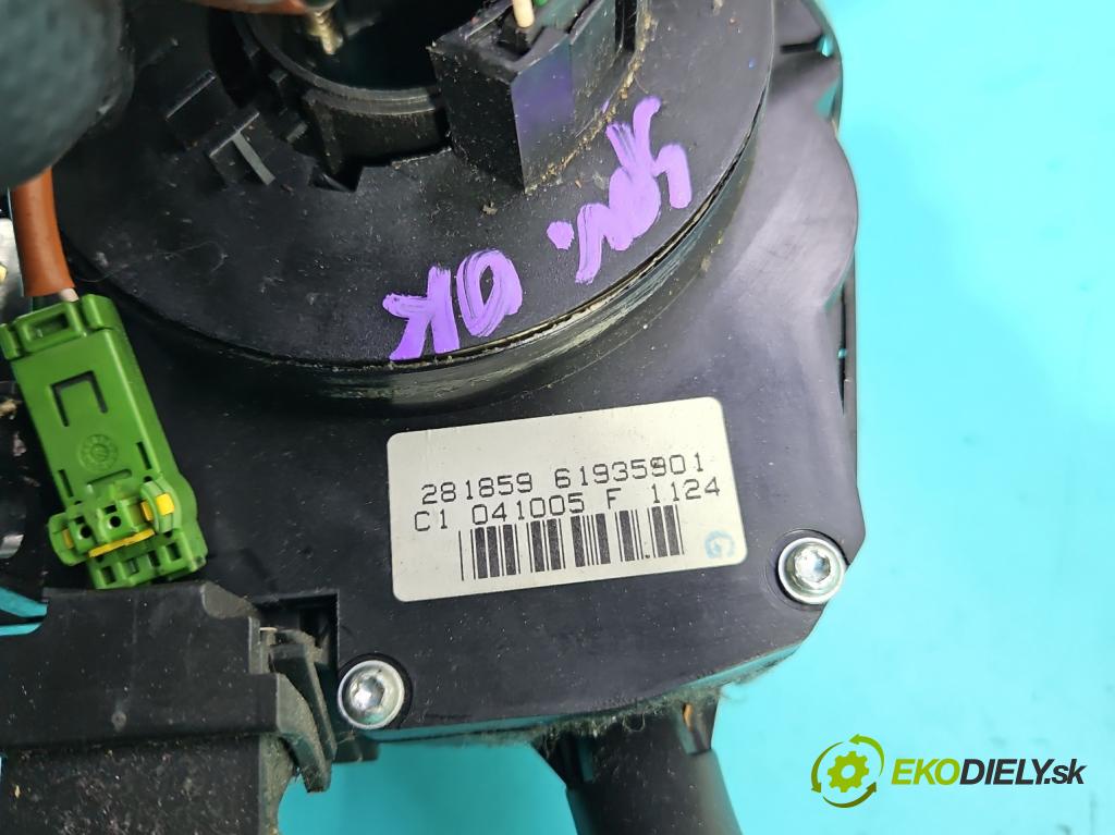 Peugeot 407 1.6 hdi 109 HP manual 80 kW 1560 cm3 4- prepínač komplex: 96592431XT (Prepínacie páčky pod volantom)