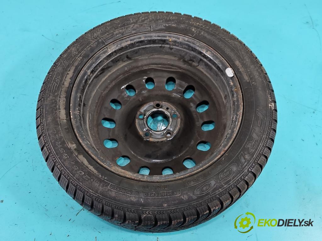 Peugeot 407 1.6 hdi 109 HP manual 80 kW 1560 cm3 4- koleso rezervne 16"