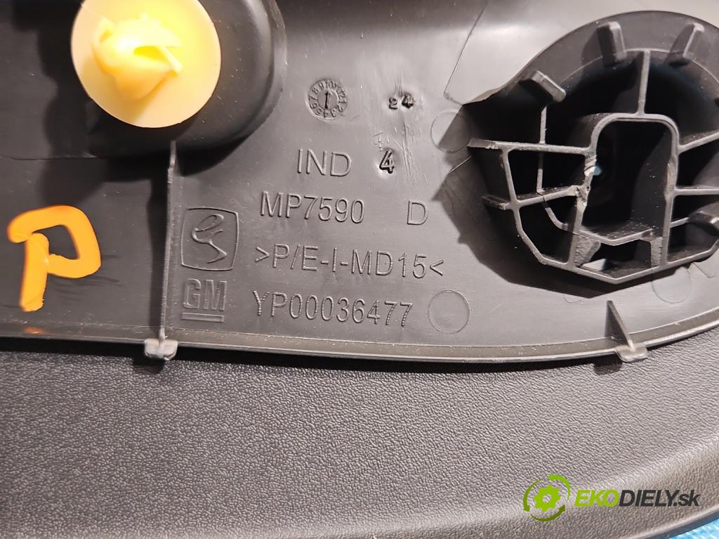 Opel Grandland 2017–2024 1.2 T 131 HP automatic 96 kW 1199 cm3 5- kryt plast YP00036477