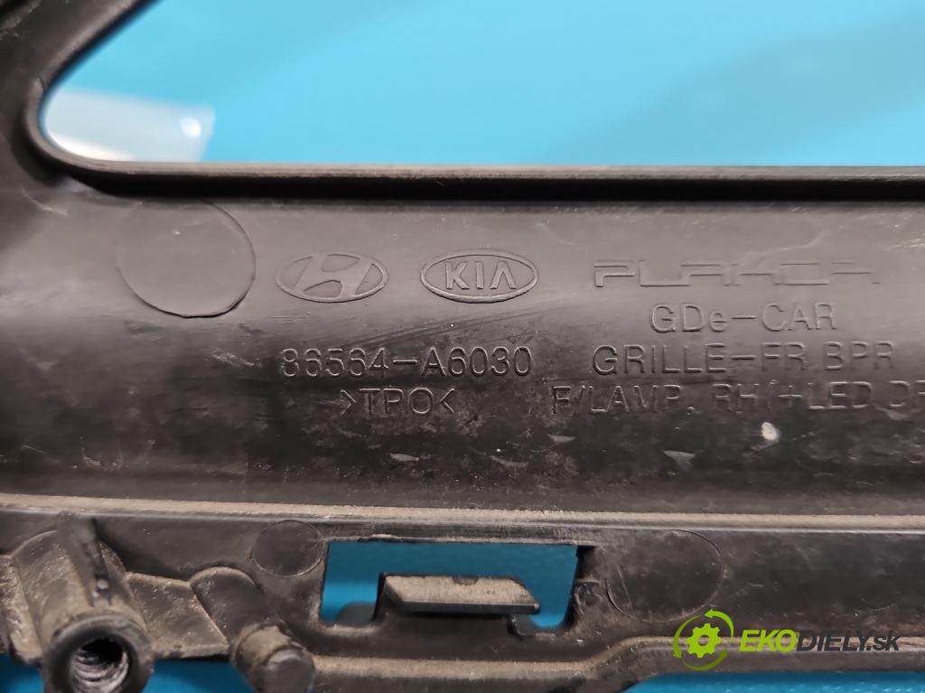 Hyundai I30 II 2012-2016 1.6 crdi 110 HP manual 81 kW 1582 cm3 5- blenda mriežka: nárazník pravé 86564-A6030