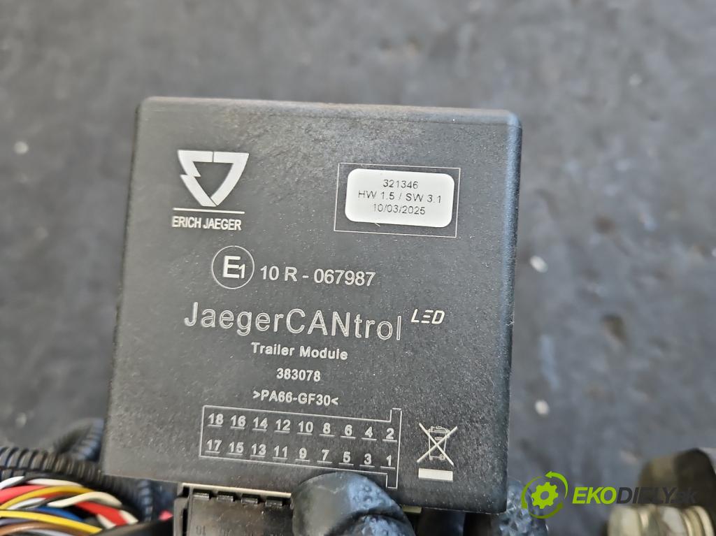 Skoda Kodiaq I 2.0 tdi 150 hp automatic 110 kW 1968 cm3 5- oko tažné  (Tažné zařízení)