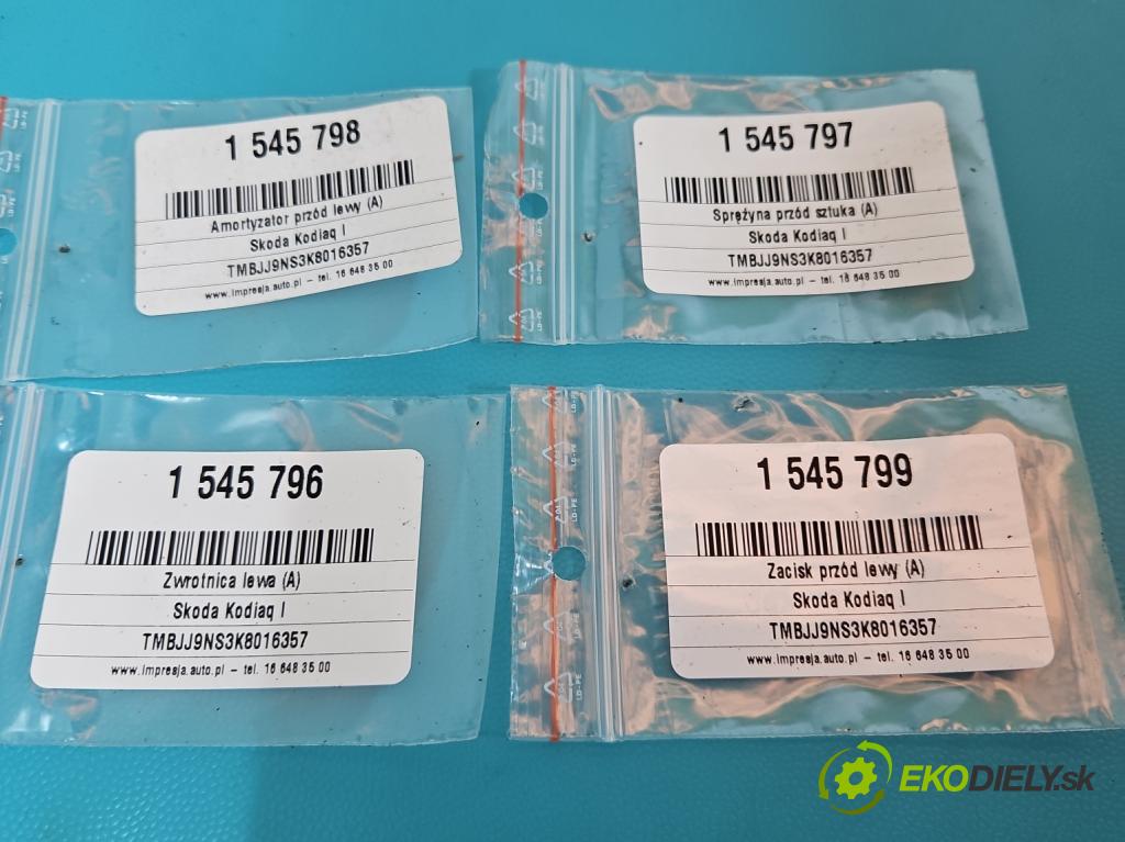 Skoda Kodiaq I 2.0 tdi 150 hp automatic 110 kW 1968 cm3 5- náboj levé 5Q0407253B (Náboj kola)