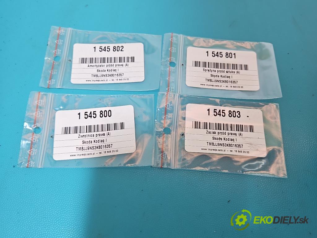 Skoda Kodiaq I 2.0 tdi 150 hp automatic 110 kW 1968 cm3 5- náboj pravé  (Náboj kola)