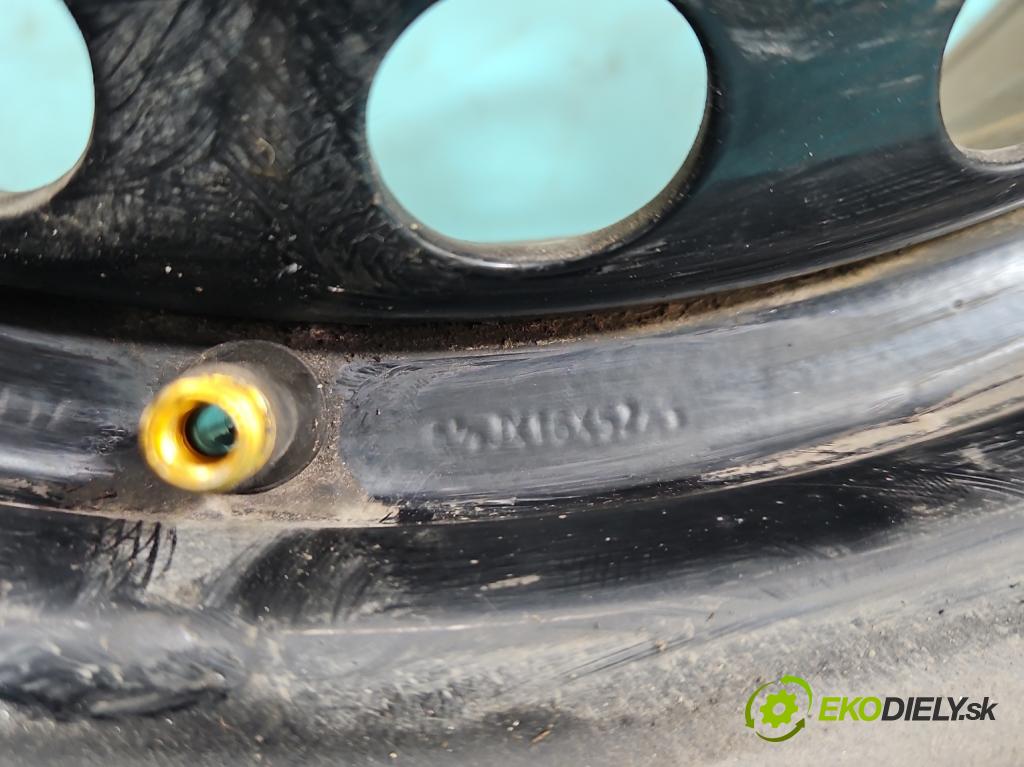 Ford Focus Mk3 2010-2018 1.6 tdci 95 HP manual 70 kW 1560 cm3 5- Disk oceľový 16"