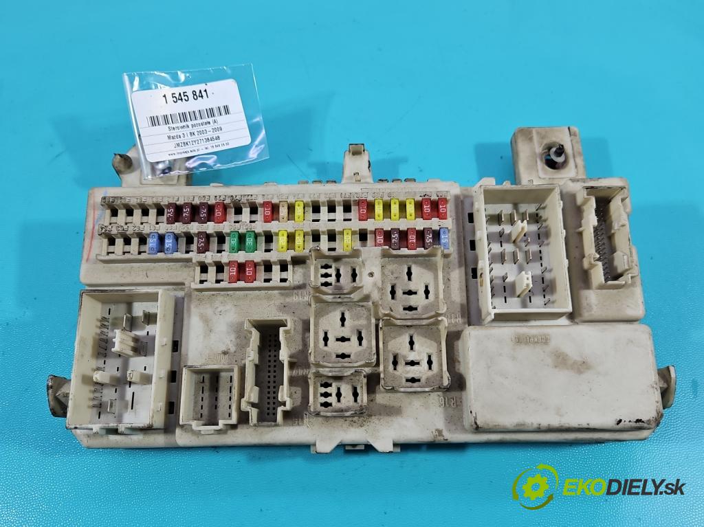 Mazda 3 I BK 2003-2009 1.6 citd 109 HP manual 80 kW 1560 cm3 4- riadiaca jednotka ostatné 519188015