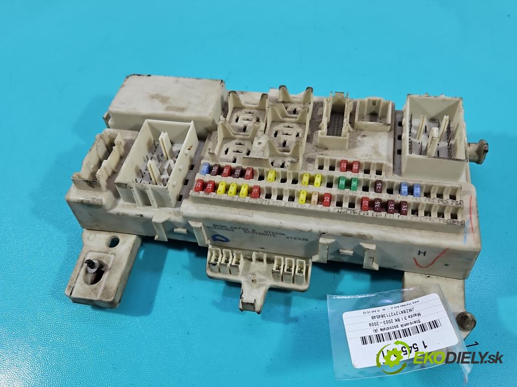 Mazda 3 I BK 2003-2009 1.6 citd 109 HP manual 80 kW 1560 cm3 4- riadiaca jednotka ostatné 519188015