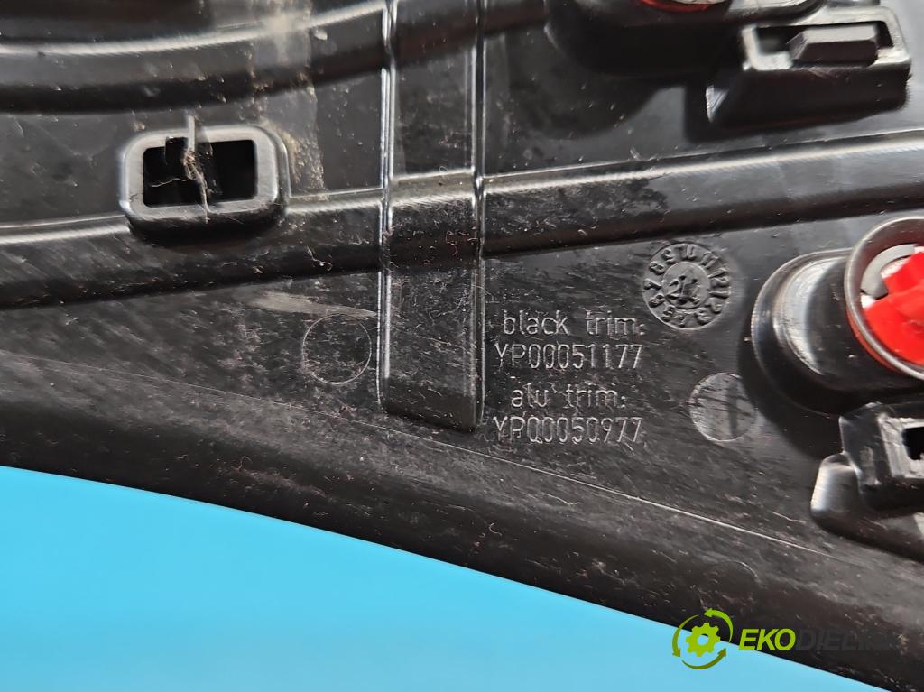 Opel Grandland 2017–2024 1.2 T 131 hp automatic 96 kW 1199 cm3 5- lišta karosérie: YP00051177