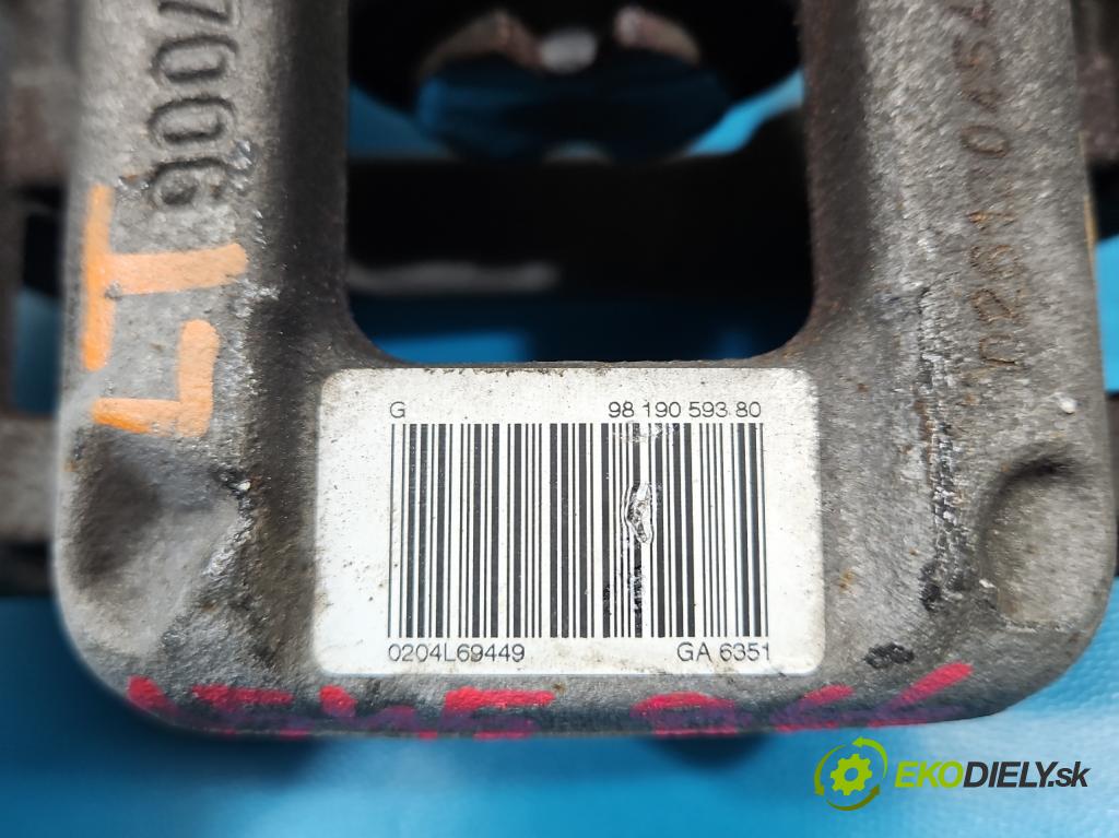 Opel Grandland 2017–2024 1.2 T 131 HP automatic 96 kW 1199 cm3 5- brzdič zadné ľavý 9819059380 (Kľučka dverí ostatné)