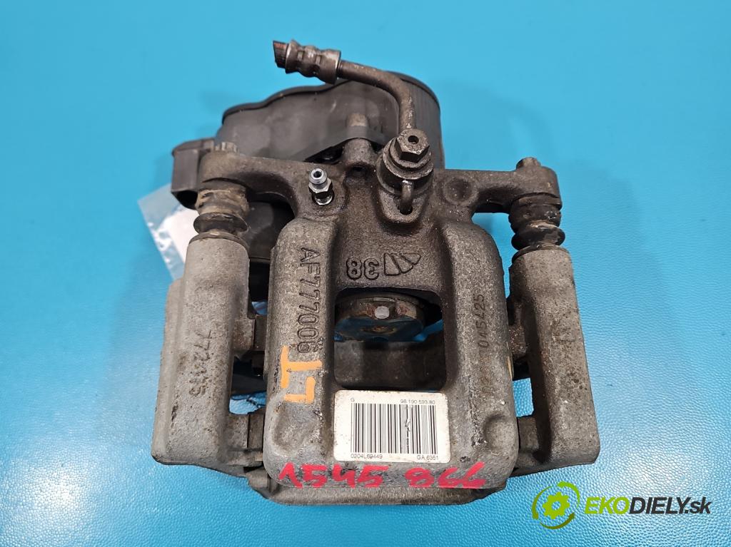 Opel Grandland 2017–2024 1.2 T 131 HP automatic 96 kW 1199 cm3 5- brzdič zadné ľavý 9819059380 (Kľučka dverí ostatné)