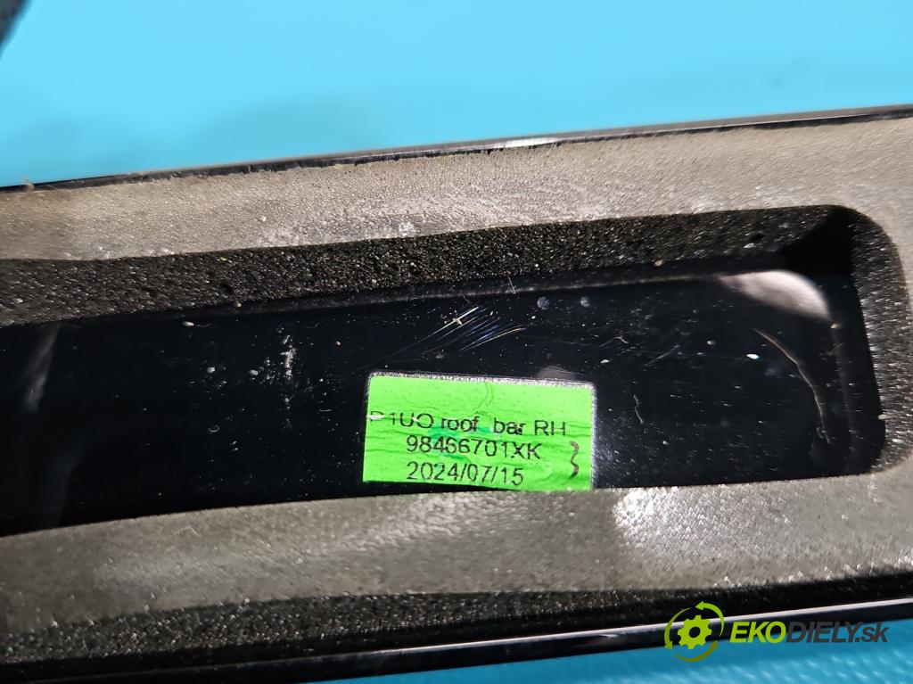 Opel Grandland 2017–2024 1.2 T 131 HP automatic 96 kW 1199 cm3 5- zábradlí: 98466701XK