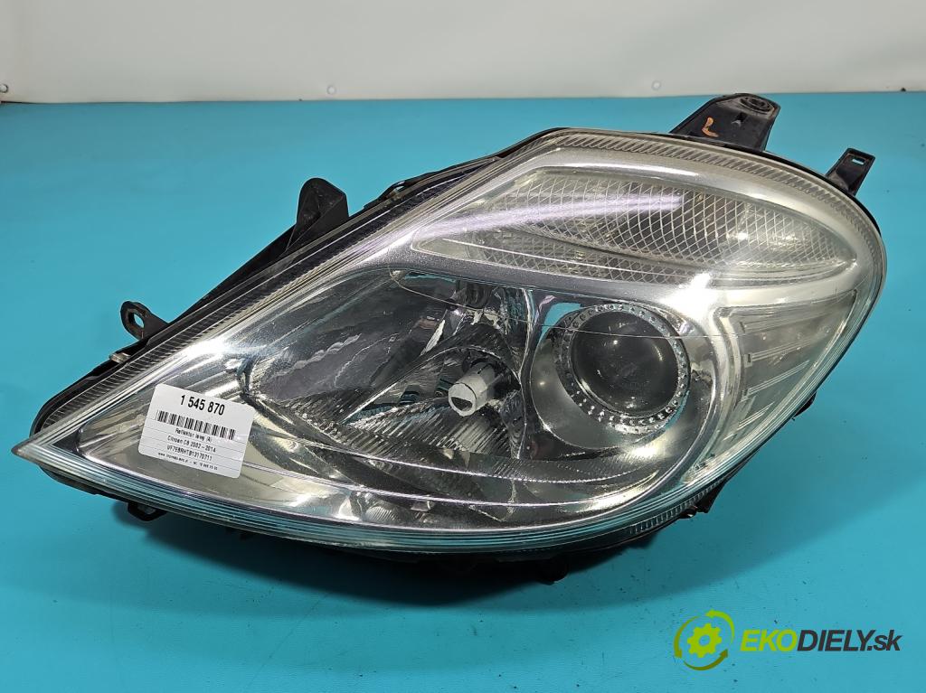 Citroen C8 2002-2014 2.0 hdi 107 HP manual 79 kW 1997 cm3 5- Reflektor: ľavý 1494316080 (Kľučka dverí ostatné)