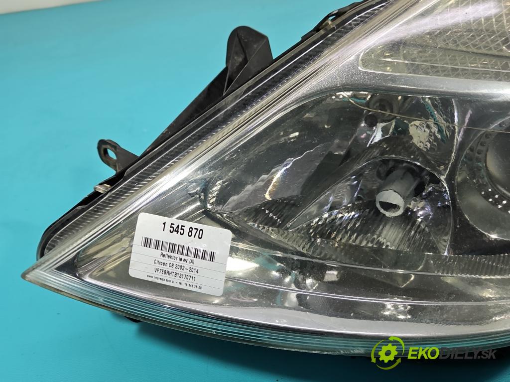 Citroen C8 2002-2014 2.0 hdi 107 HP manual 79 kW 1997 cm3 5- Reflektor: ľavý 1494316080 (Kľučka dverí ostatné)