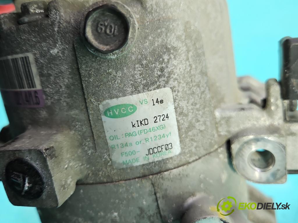 Hyundai I30 II 2012-2016 1.6 crdi 110 hp manual 81 kW 1582 cm3 5- Kompresor: klíma F500-JDCCF03 (Kompresor klimatizace)