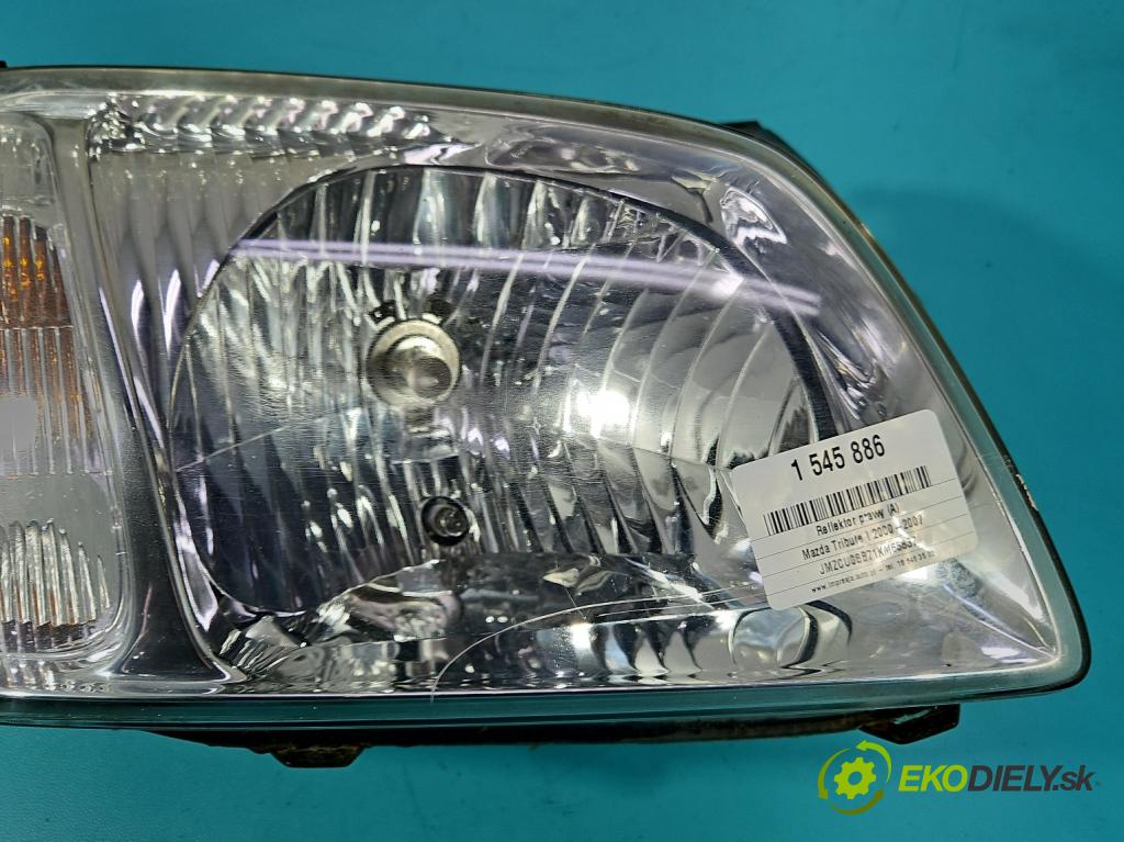 Mazda Tribute I 2000-2007 2.0 16V 124hp manual 91 kW 1989 cm3 5- Reflektor: pravý  (Svetlo predné pravé)