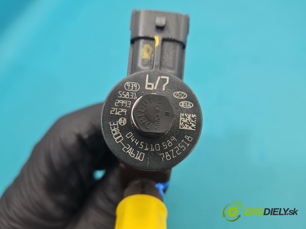 Hyundai I30 II 2012-2016 1.6 crdi 110 HP manual 81 kW 1582 cm3 5- vstrek 0445110589 (Vstrekovač paliva)