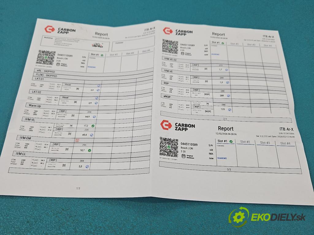 Hyundai I30 II 2012-2016 1.6 crdi 110 HP manual 81 kW 1582 cm3 5- vstrek 0445110589 (Vstrekovač paliva)