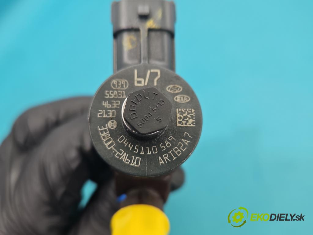 Hyundai I30 II 2012-2016 1.6 crdi 110 HP manual 81 kW 1582 cm3 5- vstrek 0445110589 (Vstrekovač paliva)