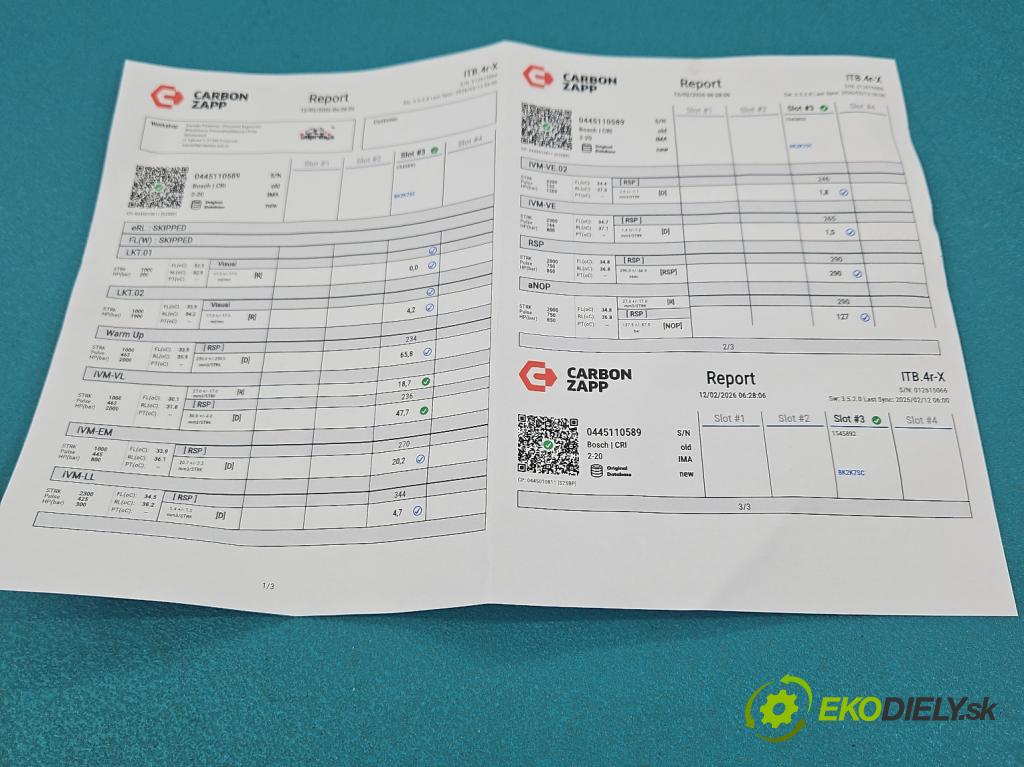 Hyundai I30 II 2012-2016 1.6 crdi 110 HP manual 81 kW 1582 cm3 5- vstrek 0445110589 (Vstrekovač paliva)