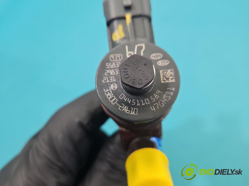 Hyundai I30 II 2012-2016 1.6 crdi 110 HP manual 81 kW 1582 cm3 5- vstrek 0445110589 (Vstrekovač paliva)