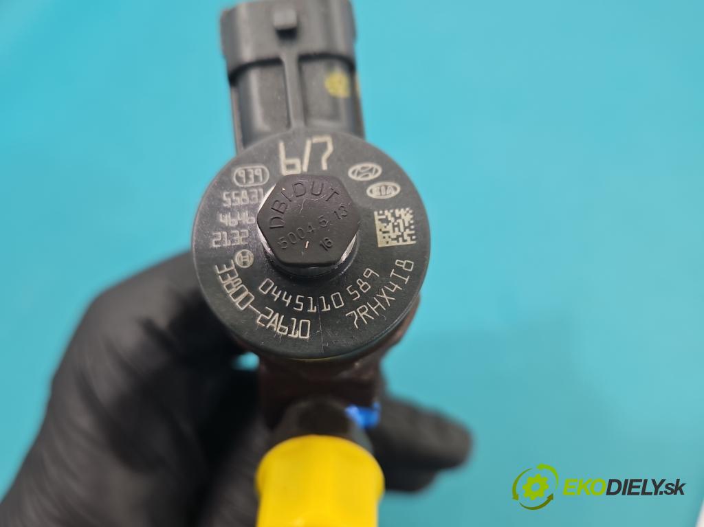 Hyundai I30 II 2012-2016 1.6 crdi 110 HP manual 81 kW 1582 cm3 5- vstrek 0445110589 (Vstrekovač paliva)