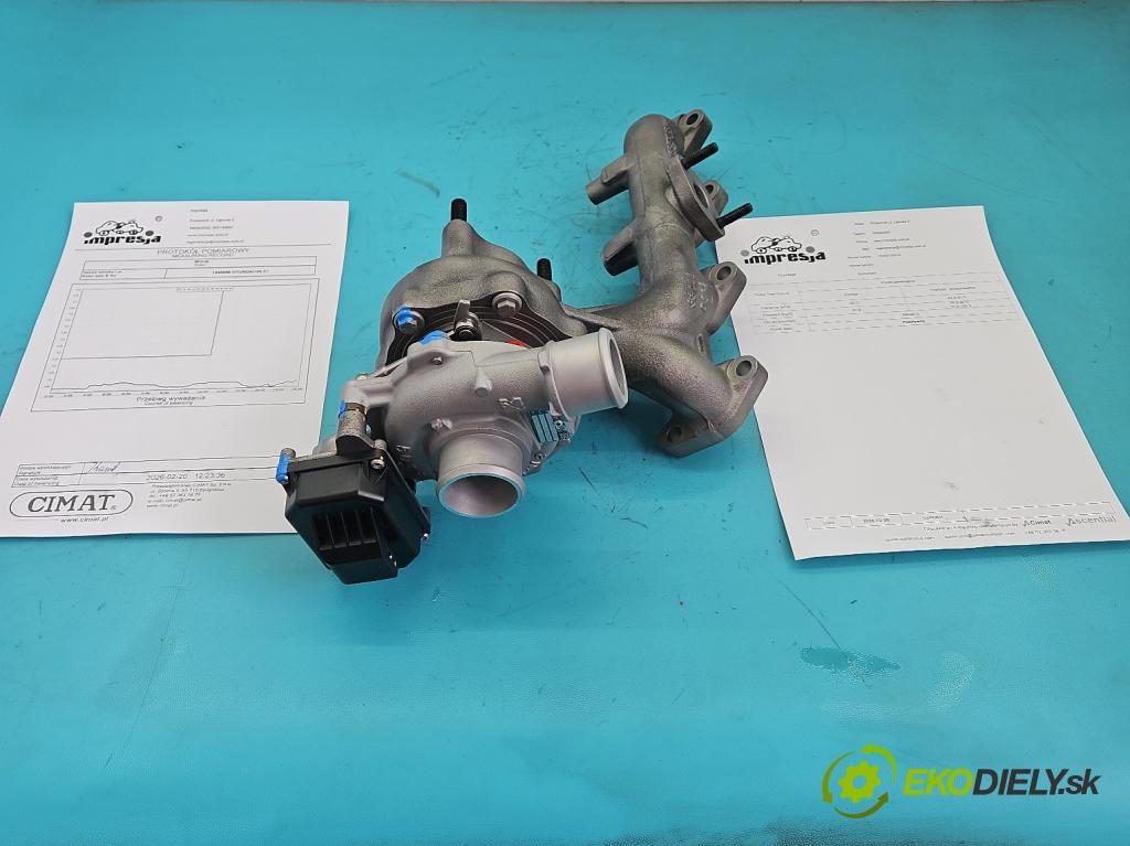 Hyundai I30 II 2012-2016 1.6 crdi 110 hp manual 81 kW 1582 cm3 5- Turbodmychadlo repasováno 16359700014