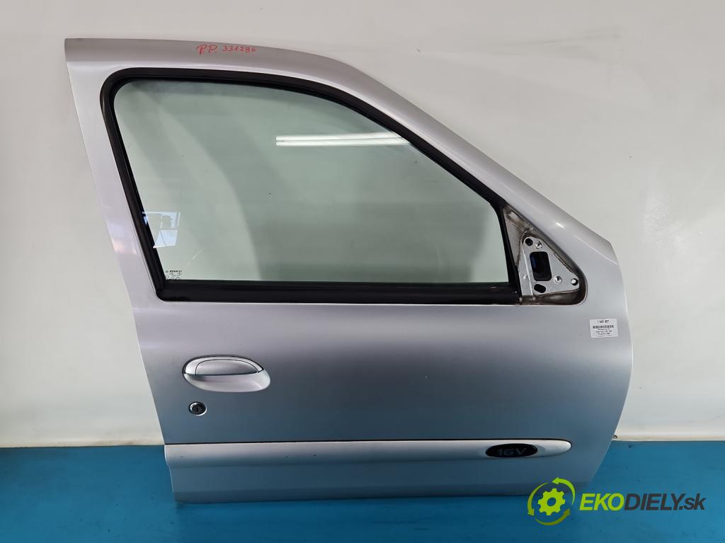Renault Thalia I 1998-2009 1.2 16V 75 HP manual 55 kW 1149 cm3 4- dvere predné pravé  (Kľučka dverí ostatné)